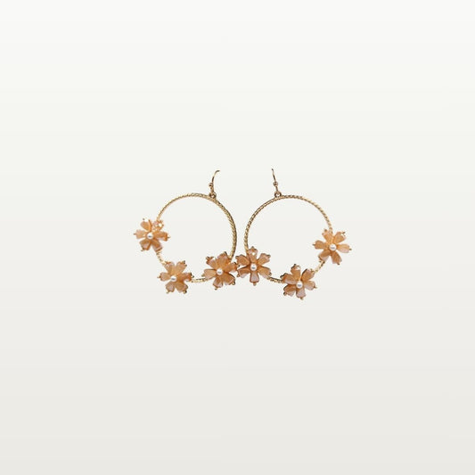 Hoop Floral Crystal