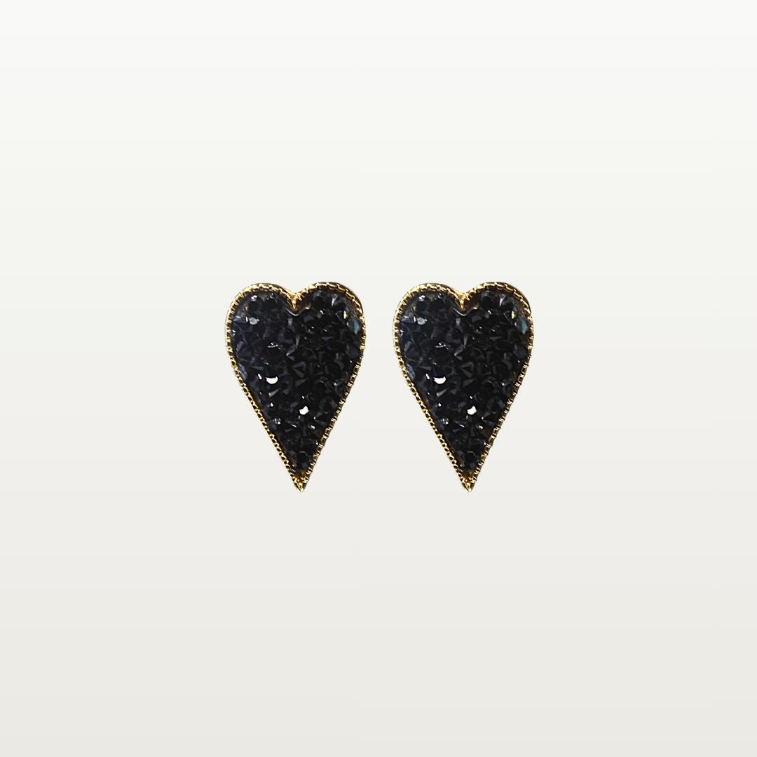 Black Crystal Heart