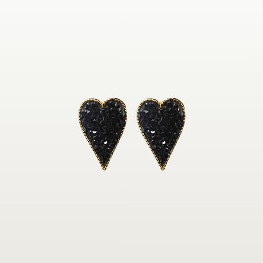Black Crystal Heart