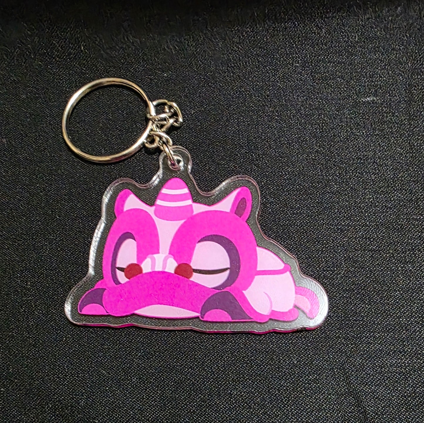 Lion Dog Keychain